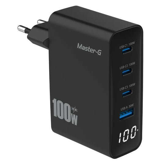 Cargador Portátil Carga Rápida 100w + Cable USB-C Master-G
