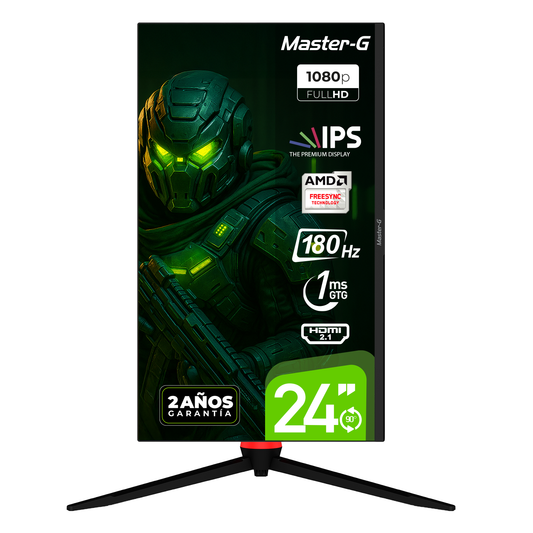 Monitor Gamer 24" FHD IPS Pivote 90 180Hz 1Ms MGMG2440