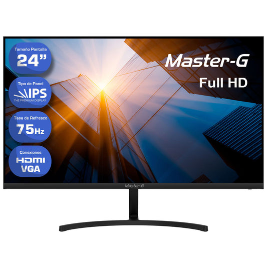 Monitor de PC 24" Full HD IPS 75 Hz MGME2410