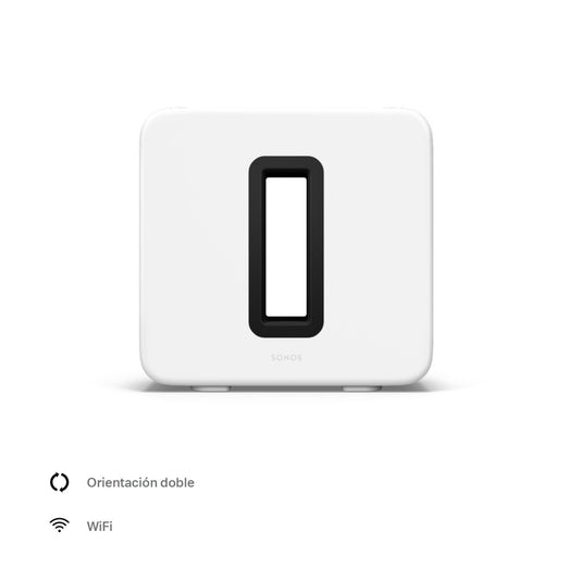 Subwoofer Sonos Wifi SUB 3Gen Wireless Blanco