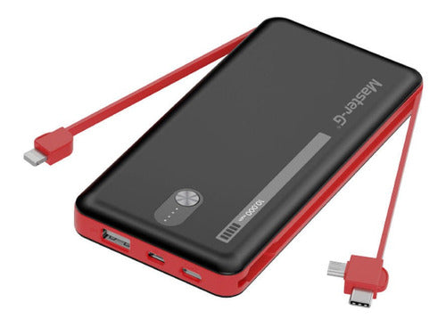 Batería Externa Master-G 10000 Mah Doble Carga Power Bank