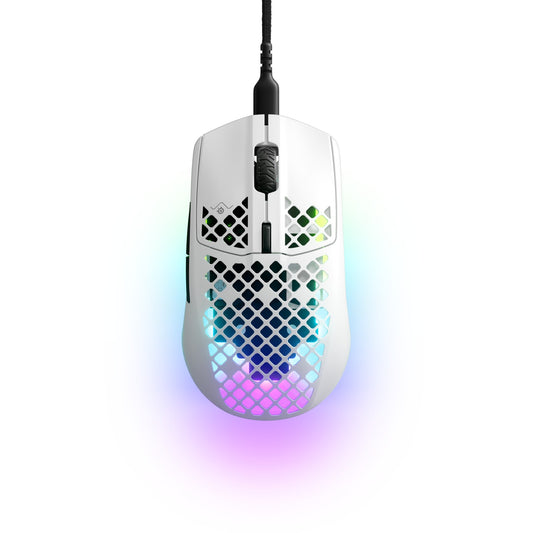 Mouse Gamer SteelSeries Aerox 3 Snow Ultraligero RGB 8500DPI