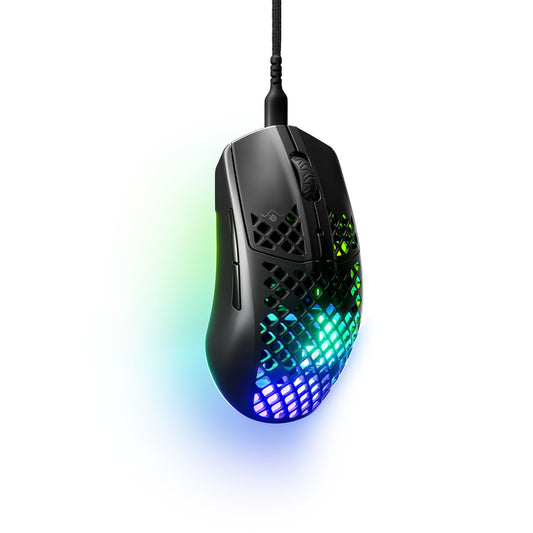 Mouse Gamer SteelSeries Aerox 3 Ultraligero Onyx RGB 8500DPI