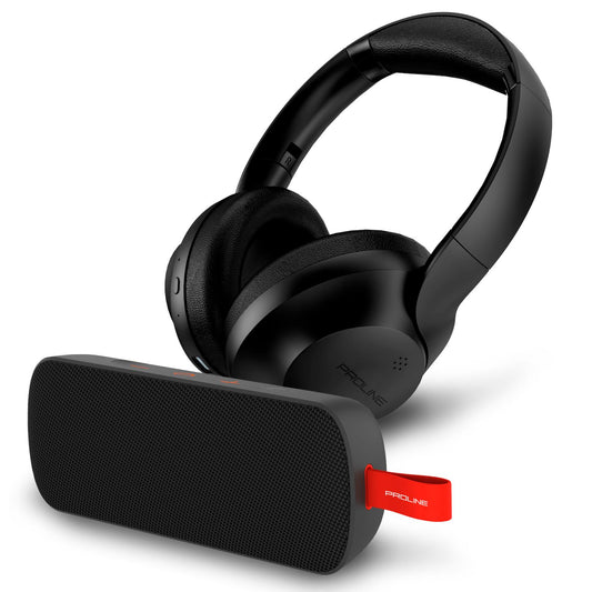 Kit Parlante Bluetooth Karbon5 + Audífonos Bluetooth Alpha