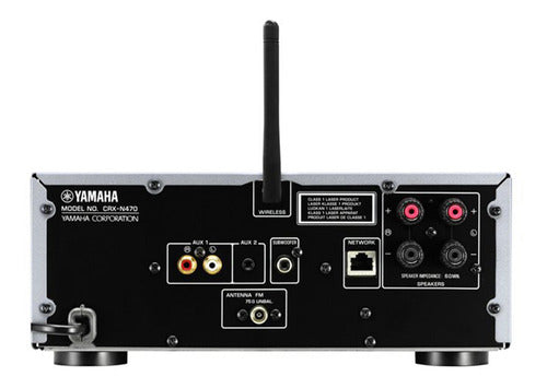 Receiver Cd Network Yamaha Modelo Crx-n470