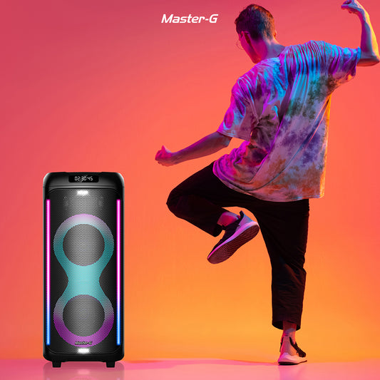 Parlante Karaoke Bluetooth Atenea 8x2 con micrófono