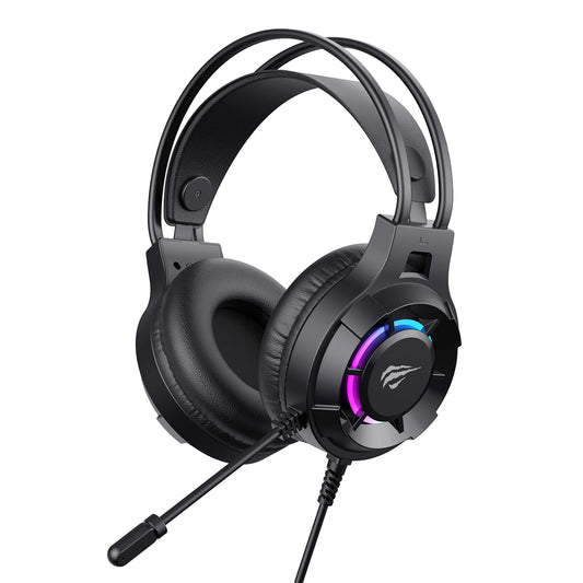 Audífonos Gamer con Micrófono 3.5 mm H2049D Negro Havit