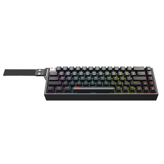 Teclado Mecánico Gamer Compacto RGB KB922LB Negro Havit