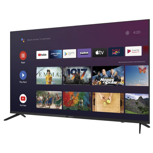 Smart TV Led 55" Android UHD Bluetooth MGAH55FU Master-G