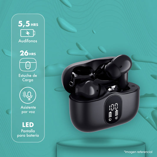 Audífonos Bluetooth In Ear TWS ANC BUDS30