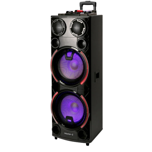 Parlante Karaoke Bluetooth 12" Master-G MGULTRAFORCEI