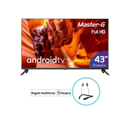 Smart TV Led 43" Android Full HD Bluetooth + Regalo Flexpro