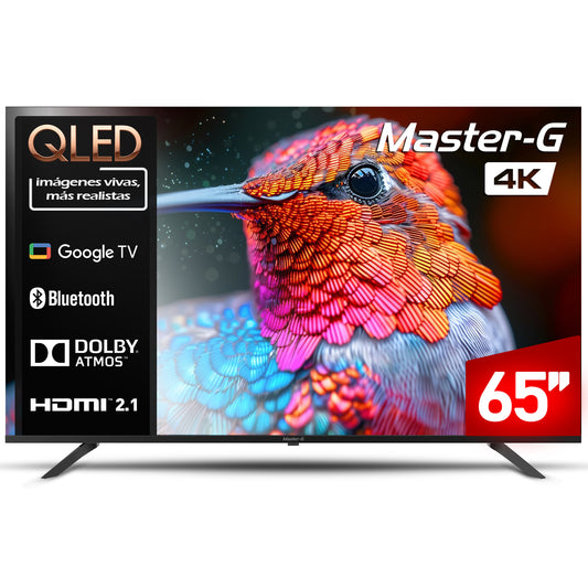 Smart TV QLED 65" Google TV 4K Bluetooth FF