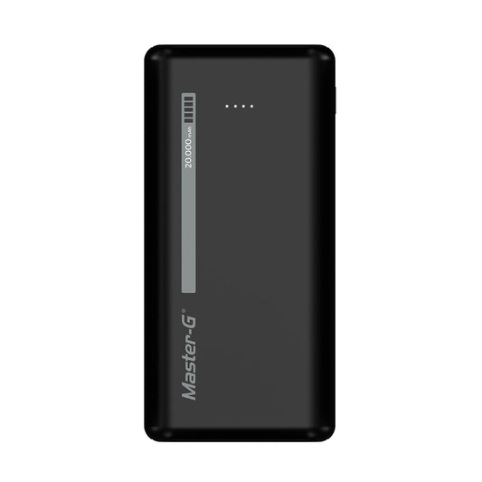 Batería Externa Power Bank 20000 Mah Master-G