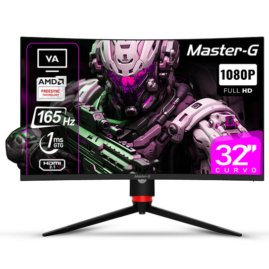 Monitor Gamer 32" Curvo FHD HDR VA 165Hz 1Ms MGMG3240C