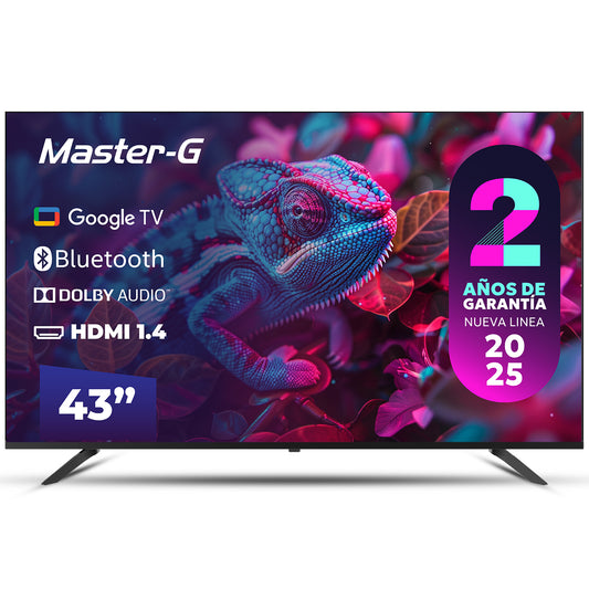 Smart TV Led 43" Google TV Full HD Bluetooth MGG43FFK FF
