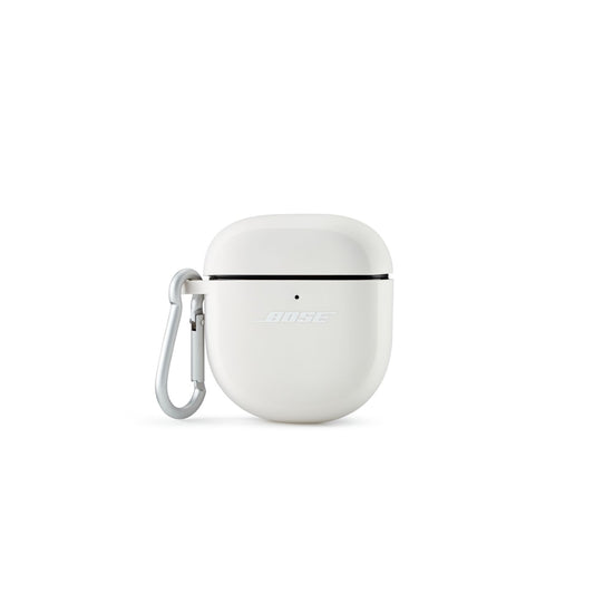 Funda Case Silicona Audífonos Bose Ultra Earbuds Blanco