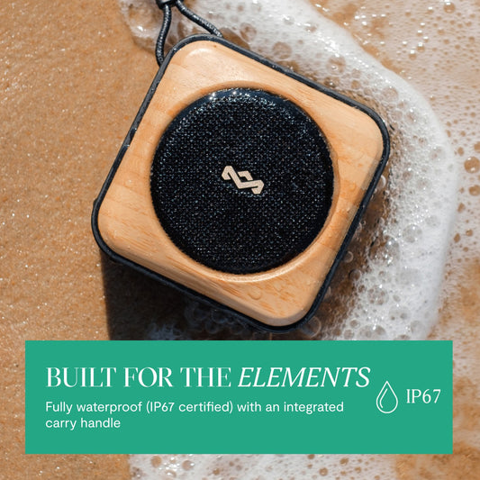 Parlante Bluetooth 5.3 Roots Negro Marley