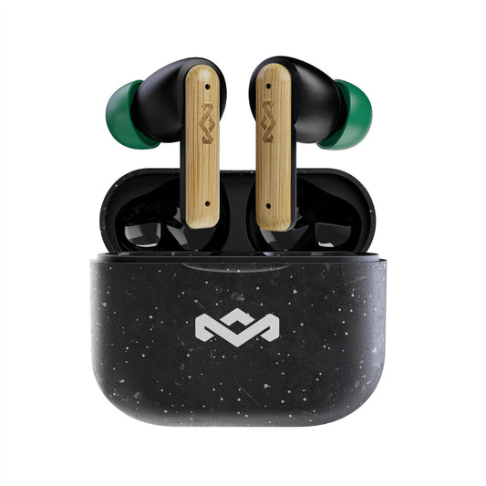Audífonos Bluetooth True Wireless Little Bird Black Marley