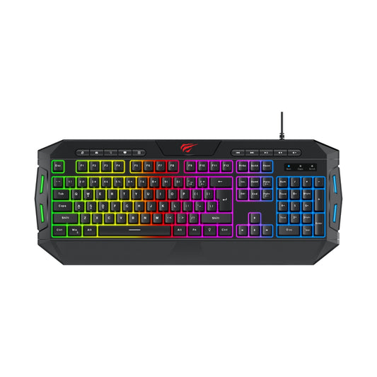 Kit Set Gamer Teclado Audífonos Mouse Mousepad KB501CM Havit