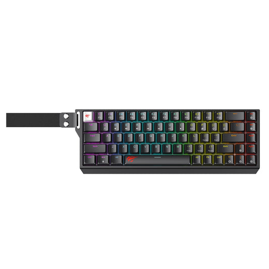 Teclado Mecánico Gamer Compacto RGB KB922LB Negro Havit