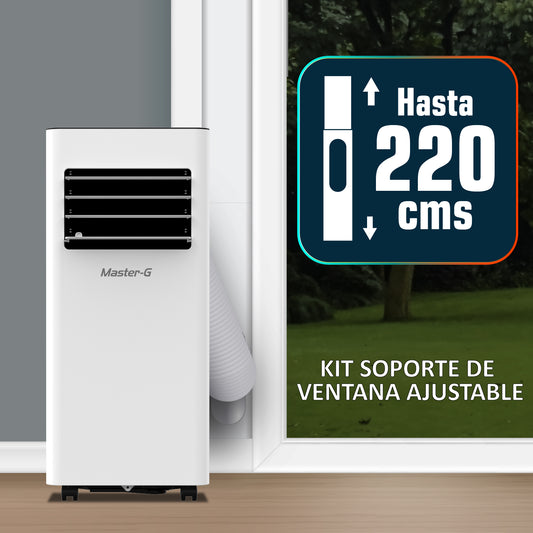Aire Acondicionado Portátil Wifi 9000 BTU 4 en 1 MGAC9PORWF