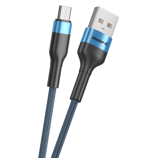 Cable De Carga Rápida Usb-C Antinudos 1Mt Master-G MGCATC3A