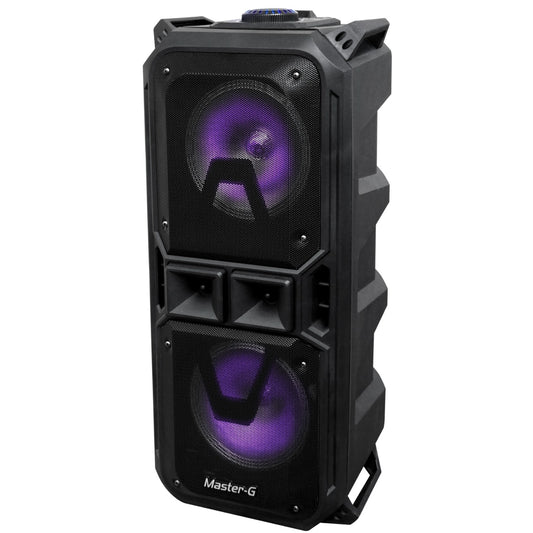 Parlante Karaoke Bluetooth 8” x2 MGCOBRA Master-G