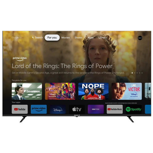 Smart TV QLED 86" Google TV 4K Bluetooth