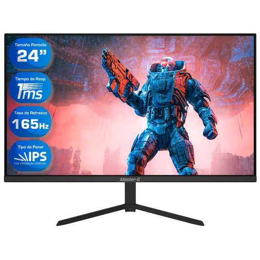 Monitor Gamer Led 24" Full HD 165Hz 1Ms