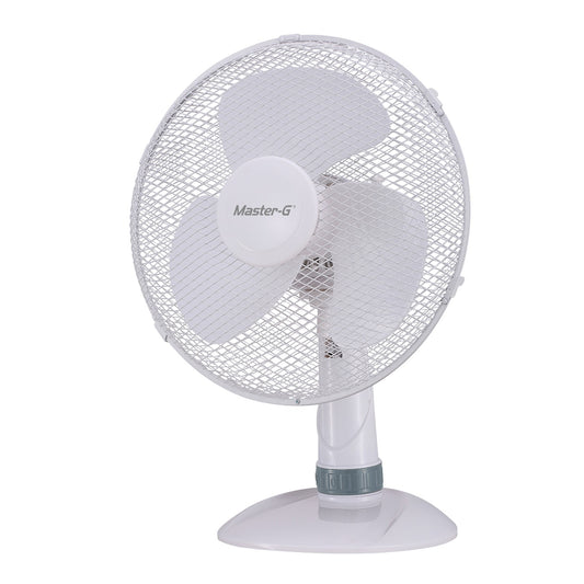 Ventilador de Sobremesa 12" 40W MGTF12B Blanco Master-G