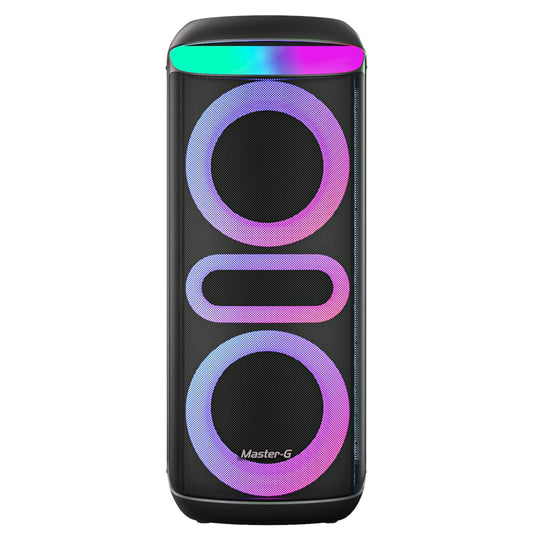 Parlante Karaoke Bluetooth 8” x2 con Micrófono MGZEUS