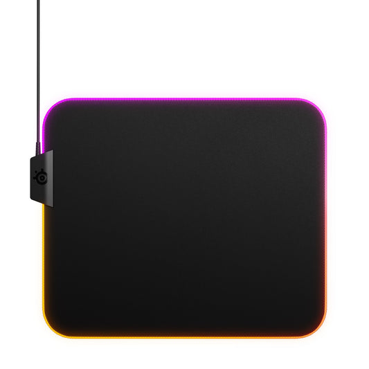 Mousepad Gamer SteelSeries QcK Prism M RGB Negro